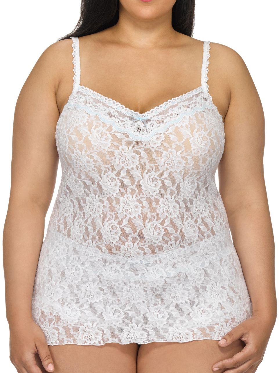 Lyst Hanky Panky Plus Size Annabelle Lace Camisole In White 4148